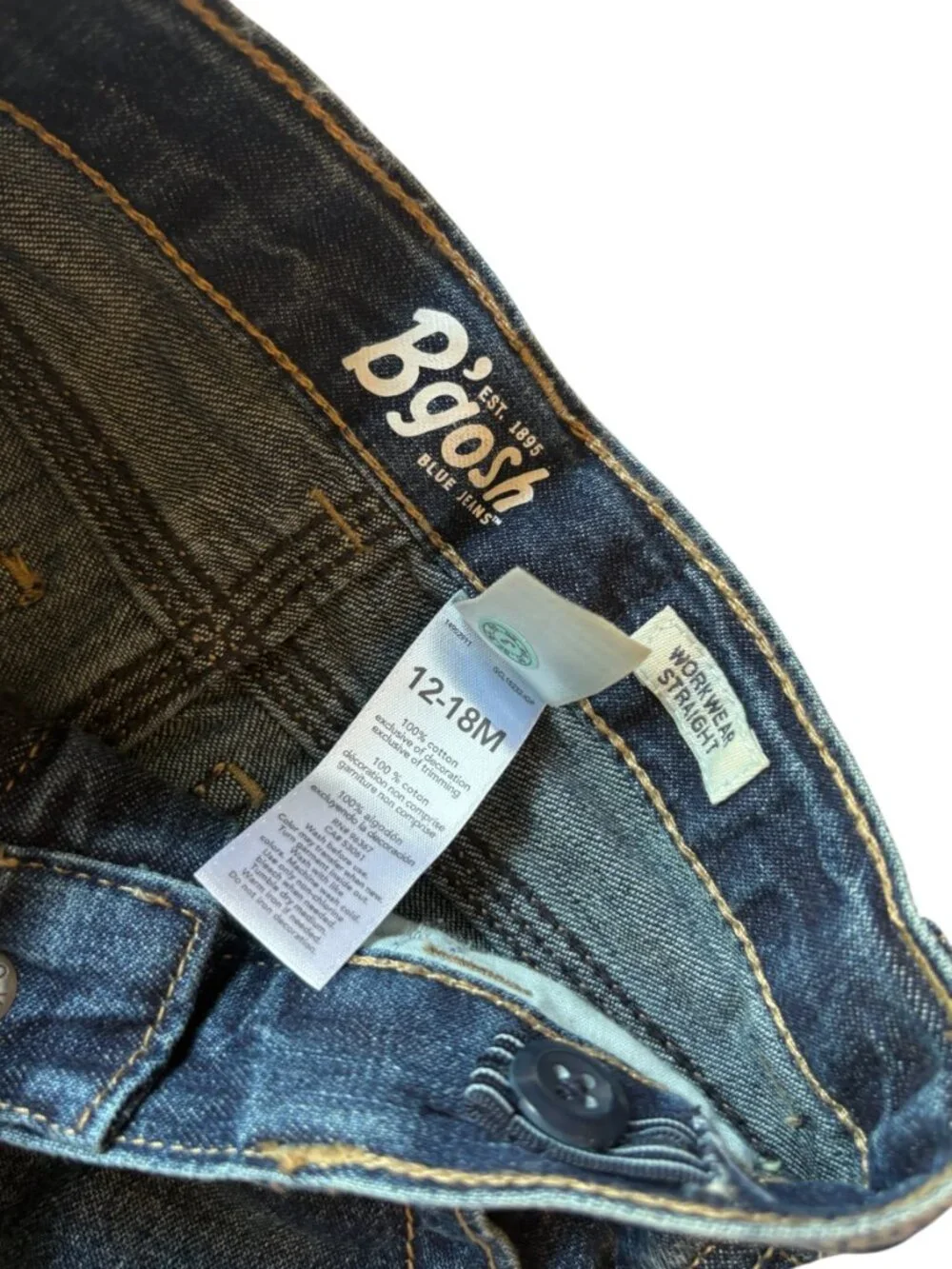 OshKosh 12-18 Months Boys Straight NWT